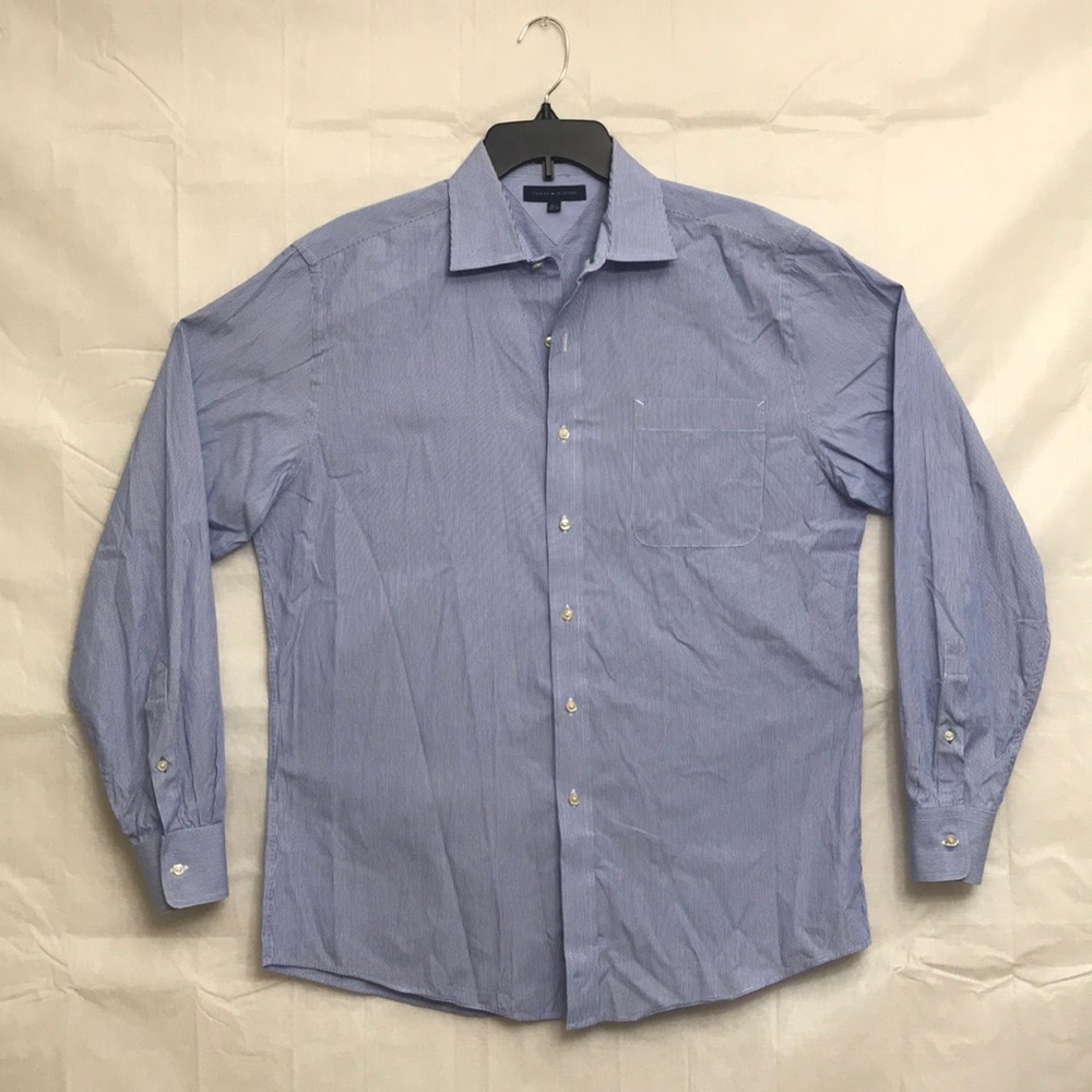Tommy Hilfiger Dress Shirt 34-35 16 1/2